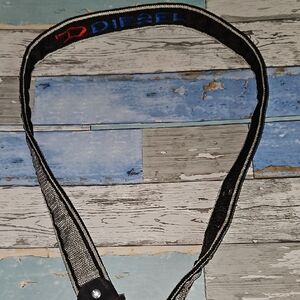 Diesel- Black and Gray Canvas Belt 4ft Long/36" Doubled Folded